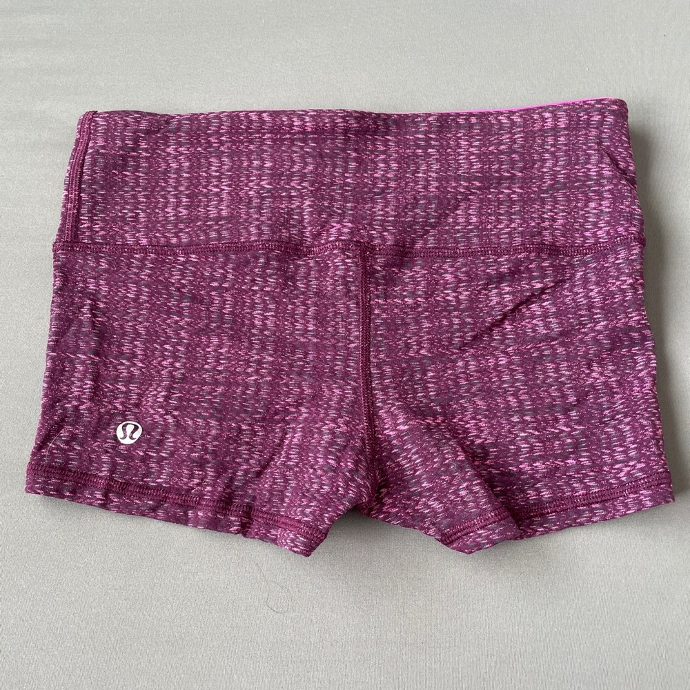 EUC Pink & Purple Lululemon Boogie Shorts